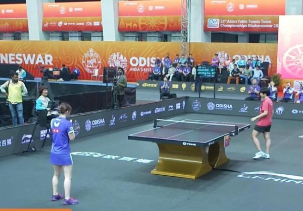 牛达人 乒乓球亚锦赛女团：日本3-0新加坡 晋级决赛战国乒